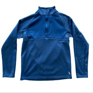Gently Used Mens Quarter Zip Reebok Light Weight Sweatshirt